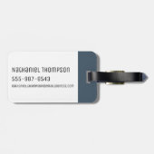 Ben & Omni-Enhanced Four Arms - Het is heldentijd Bagagelabel (Achterkant horizontaal)