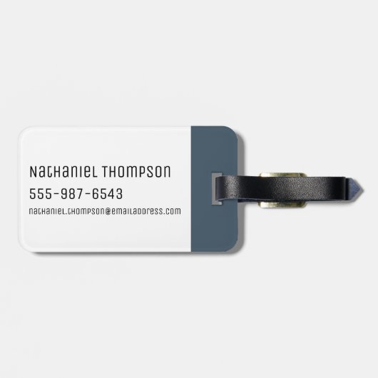 Ben & Omni-Enhanced Vier Wapens - Het is de tijd v Bagagelabel (Achterkant horizontaal)