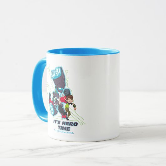 Ben & Omni-Enhanced Vier Wapens - Het is de tijd v Mok (Voorkant links)