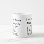 Ben periodieke lijstnaam mok (Center)