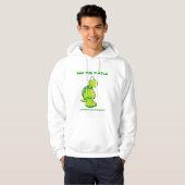 Ben profiel pic, BEN THE TURTLE, copyright Dan ... Hoodie (Voorkant volledig)