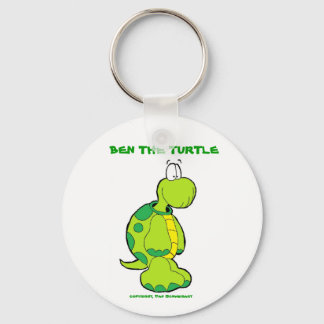 Ben profileert pic, BEN DE TURTLE, copyright, Dan. Sleutelhanger