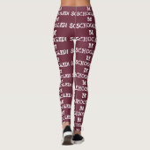 BEN SCHOOOLEN! LEGGINGS (Achterkant)