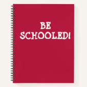 BEN SCHOOOLEN! NOTITIEBOEK (Voorkant)