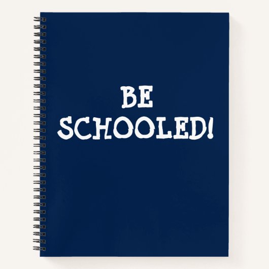 BEN SCHOOOLEN! NOTITIEBOEK (Voorkant)