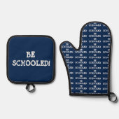 BEN SCHOOOLEN! OVENWANT & PANNENLAP SET (Voorkant)