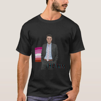 Ben Shapiro HeHim Lesbian Meme Sticker T-shirt