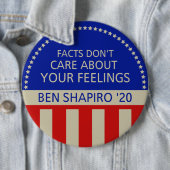 Ben Shapiro voor President Button - Reagan Style (In situ)