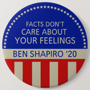 Ben Shapiro voor President Button - Reagan Style