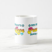 Ben Sherman's Show van de 'Peace & Love Sunday' Koffiemok (Center)