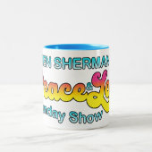 Ben Sherman's Show van de 'Peace & Love Sunday' Tweekleurige Koffiemok (Center)