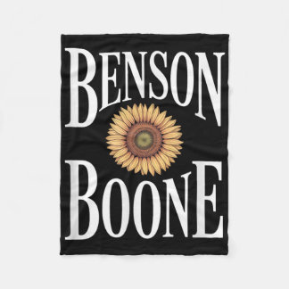 Ben Son Boone Fan Muziek Retro Vintage Esthetiek  Fleece Deken