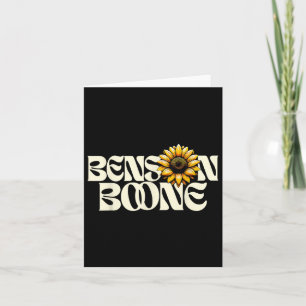 Ben Son Boone Shirt Fan Muziek Retro Aesthetische Kaart