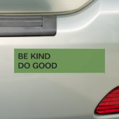 BEN SOORT DOE GOEDE BUMPERSTICKER (Op auto)