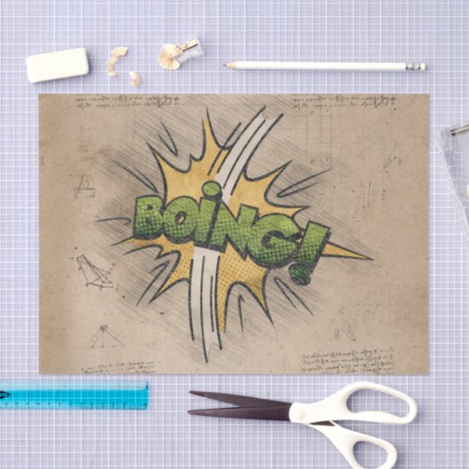 BEN! stripboek Steampunk Pop Tissuepapier (Craft)