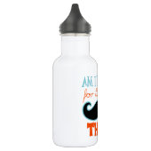 Ben te laat Mustache Waterfles (Links)