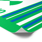 Ben Tennyson Athletic Graphic Poster (Hoek)