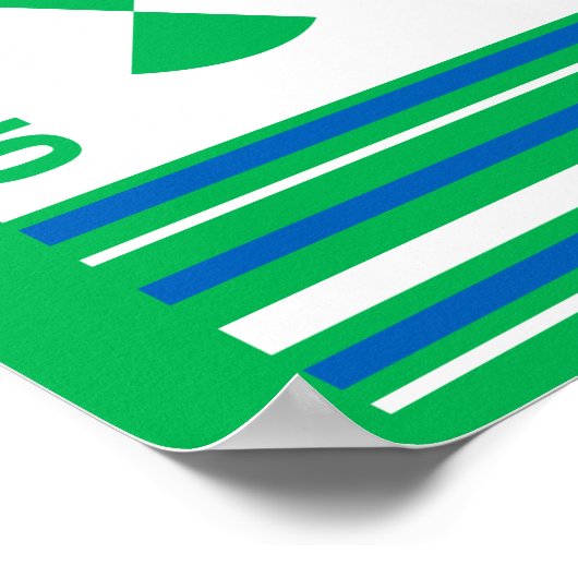 Ben Tennyson Athletic Graphic Poster (Hoek)