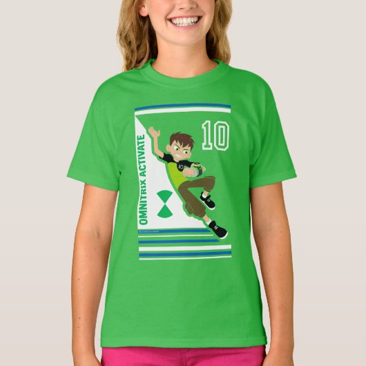 Ben Tennyson Athletic Graphic T-shirt (Voorkant)
