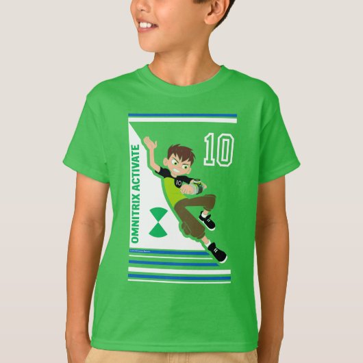 Ben Tennyson Athletic Graphic T-shirt (Voorkant)