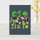 Ben Tennyson, Cannonbolt en Four Arms - Go Hero Kaart (Gele Bloem)