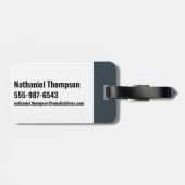 Ben Tennyson, Cannonbolt en Vier Armen - Go Hero Bagagelabel (Achterkant horizontaal)