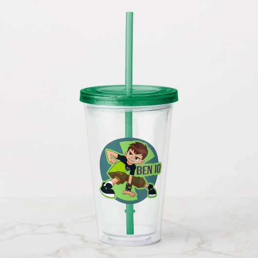 Ben Tennyson Omnitrix Graphic Acryl Drinkbeker (Voorkant)