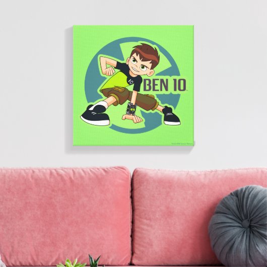 Ben Tennyson Omnitrix Graphic Canvas Afdruk (Insitu (Woonkamer))