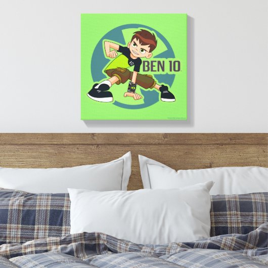 Ben Tennyson Omnitrix Graphic Canvas Afdruk (Insitu (Slaapkamer))