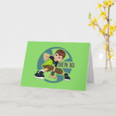 Ben Tennyson Omnitrix Graphic Kaart (Gele Bloem)