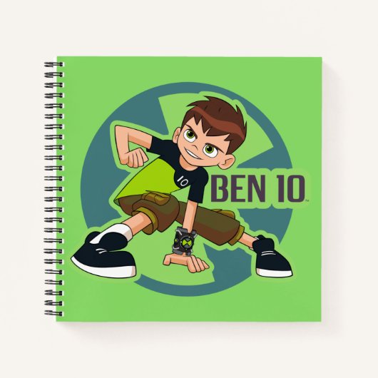 Ben Tennyson Omnitrix Graphic Notitieboek (Voorkant)