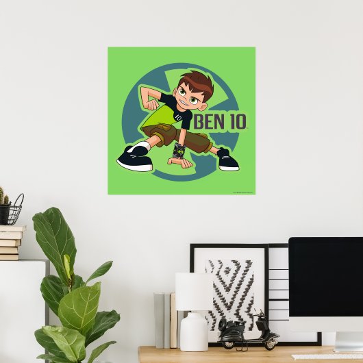 Ben Tennyson Omnitrix Graphic Poster (Thuiskantoor)