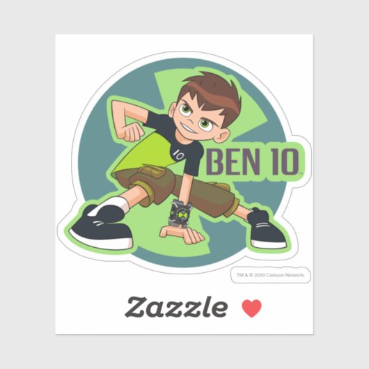 Ben Tennyson Omnitrix Graphic Sticker (Vel)