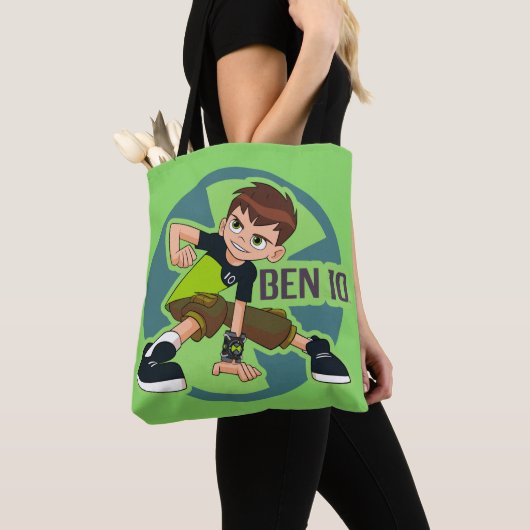 Ben Tennyson Omnitrix Graphic Tote Bag (Dichtbij)