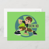 Ben Tennyson Omnitrix Graphic Uitnodiging Briefkaart (Voorkant / Achterkant)