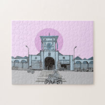 Ben Thanh Market Saigon Vietnam Illustratie