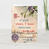 Ben van Goed toejuichen Feestdagen Kaart (Achterkant)