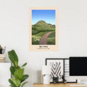 Ben Vane Munros of Schotland Poster (Thuiskantoor)