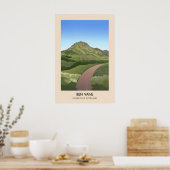 Ben Vane Munros of Schotland Poster (Keuken)