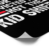 Ben veroordeelde misdadiger Trump 2024 niet Kind S Poster (Hoek)