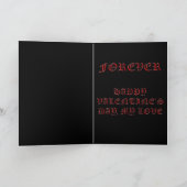 Ben voor altijd Mijn Valentijn Feestdagen Kaart (Binnen)