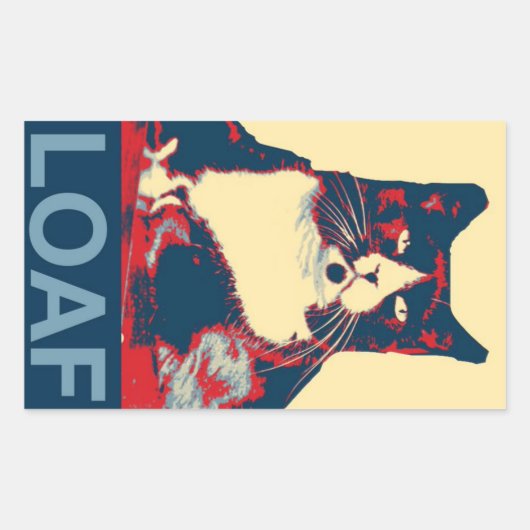 Ben voor Prez TuxedoTrio Stickers (Voorkant)