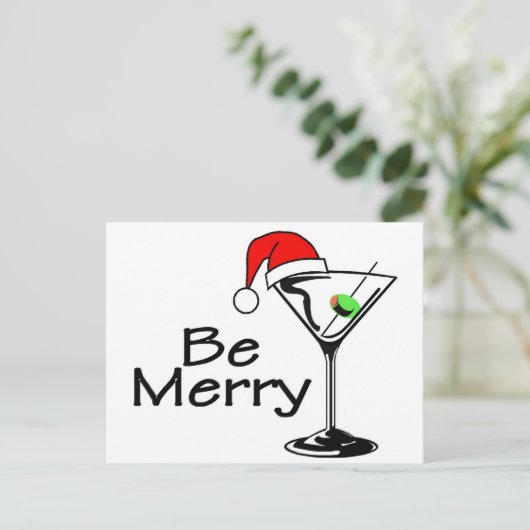 Ben Vrolijke Martini Feestdagenkaart (Staand voorkant)