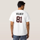 BEN WILNER FAN T-SHIRT (Achterkant volledig)