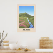 Ben Wyvis Munros van Schotland Poster (Keuken)