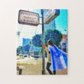 Ben Yehuda - Bograshov puzzel Legpuzzel (Verticaal)