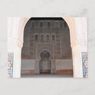 Ben Youssef Medersa decoratie Briefkaart