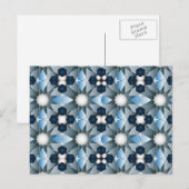 Ben Yusuf Madrasa Geometric Pattern 004 Briefkaart (Voorkant / Achterkant)