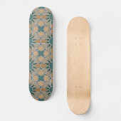 Ben Yusuf Madrasa Geometric Pattern 006 Skateboard (Voorkant)