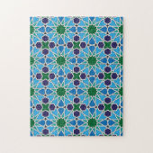 Ben Yusuf Madrasa Geometric Patterrn 10 Legpuzzel (Verticaal)